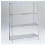 サイドアップエレクター・シェルフ W605×D460×H2197mm P MU610P2200シリーズ ERECTA(エレクター)
