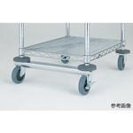 ESWCMF キャスター旋回固定金具 W482×D18×H32mm ERECTA(エレクター)