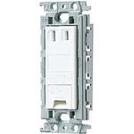 EA940CD-437A 埋込コンセント 1口/アースターミナル [絶縁枠] 125V/15A エスコ