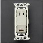 EA940CE-121A 埋込コンセント 1口/アース付 125V/15A エスコ