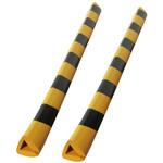 0.9m トラクッションガード 挟み込型/2本 エスコ