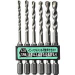 2308 六角軸6PCコンクリートドリル DIA-T