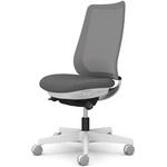 ポータムシリーズ/肘なし/背メッシュ/スタンダードタイプ/ホワイトボディ/ハンガー無/ランバー無/ナイロンキャスター オカムラ(岡村製作所)