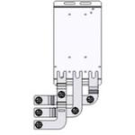 IPDS i unit-s(協約形プラグイン内装ユニット(アイセーバタイプ))入線用オプションパーツ・主幹ブレーカ取付セット(右側配置タイプ) 日東工業
