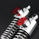 PMC Z1/Z2 純正バネレートリアショック ブラックリム/レッドリフレクター Z1/Z2 STDタイプリアショック ブラックリム (強化型 レッド