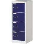 フリーボックス1列4段 ノーブランド 小物入れロッカー 【通販モノタロウ】