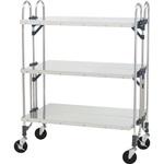 ステンレス製 折りたたみ式ワゴン 導電仕様 トクヤマ 【通販モノタロウ】