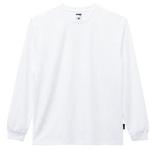 4.3オンスドライロングスリーブTシャツ ポリジン加工 ホワイト MS1609-15シリーズ LIFEMAX