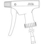 277-G 部品 ピストル本体セット緑」 #500用 フルプラ