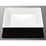 14cm角平皿 ホワイトC 国際化工
