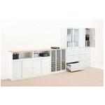 AS-A3LD アッセ収納 900×450 ラテラル3段用縦仕切り 豊國工業