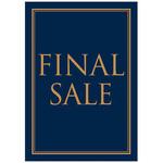 明朝体 FINAL SALE ポップ・ポスター おしゃれEXPO