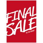 マーカー調 FINAL SALE ポップ・ポスター おしゃれEXPO