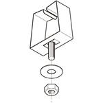 ADK5UK-9 開口上向き用器具取付金具 ネグロス電工