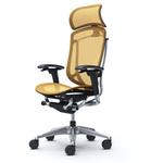 コンテッサ ヘッドレスト ハイバック メッシュ ワーク ブルー チェア コンテッサ ヘッドレスト ハイバック メッシュ ワーク ブルー