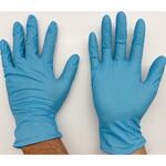 使い捨てニトリル手袋 Comfort 0.18mm 粉無 青 Semperit