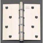 EA951HC-9 義星丁番 SUS304/鏡面クローム 102×102mm エスコ
