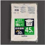 EA995AD-316 ポリ袋 半透明/30枚 650×800mm/45L エスコ