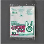 EA995AD-317 手提げ袋 透明/10枚 500×700mm/30L エスコ