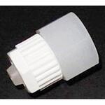 TE2181410 PVDF Rc3/8メスネジ付きチューブロックアダプター アズワン
