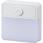 NIT-ALA6PSQ-WL 薄型LEDナイトライト スイッチ式 電球色 オーム電機