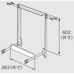 0702149 PS金枠セット(取り替え用アダプター) TCアダプターD350 ノーリツ