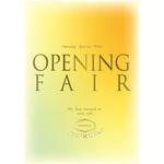 パステルカラー OPEN FAIR(黄) ポップ・ポスター おしゃれEXPO