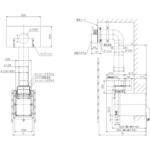 バスイング専用部材 GTS用Cチャンバ部品-7 Φ140 ノーリツ