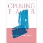 ペイント OPEN FAIR(ピンク) ポップ・ポスター おしゃれEXPO
