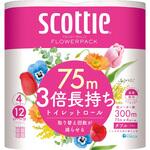 スコッティ フラワーパック 3倍長持ち 日本製紙クレシア