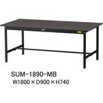 軽量作業台/耐荷重150kg_ブラックシリーズ_固定式H740_ワークテーブル150シリーズ 山金工業