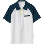 HEARTGREEN HM-2299 Marine border Polo 半袖プルオーバー(男女共用) カーシーカシマ