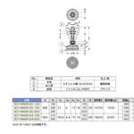重量用ステンレス鋼製アジャスター SDY-MASR型 LAMP(スガツネ)