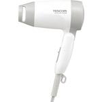 TD105B-W ヘアドライヤー 折りたたみ 軽量 コンパクト スリットフード 3段階【DRY-COOL】 持ち運び 旅行 naturam ホワイト テスコム