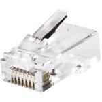 TP-MJS-808TC カテゴリー5eモジュラープラグ(貫通タイプ) DENSAN(ジェフコム)