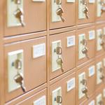 N-forme 木目調貴重品ロッカーシリンダー錠 仁張工作所