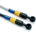 ステンレスメッシュ リアホースキット SWAGE-LINE