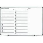 コクヨ ホワイトボード（軽量タイプ）月行事横書き　９０３×７３×６０９ｍｍ FB-SL23MW コクヨ KOKUYO FB−SL23MW ホワイトボード（軽量タイプ）月行事横書き