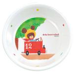 M-1305J メラミン子供食器 くまのがっこう 深皿 関東プラスチック工業