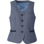 ENJOY EAV-684 TWEEDY CHECK ベスト カーシーカシマ