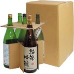 K-1374 一升瓶5本 お値打ち宅配箱 ヤマニパッケージ