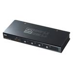 SW-HDR41H 4K・HDR・HDCP2.2対応HDMI切替器 サンワサプライ