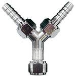 二又ホースジョイント オネジ取り付け用 H&H
