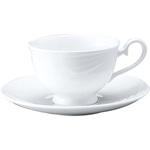 BA200-870 アミューズホワイト 高台コーヒー碗 EBM