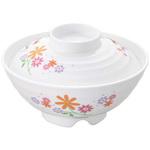 BU-18B メラミン食器 花束(ブーケ)小丼(蓋) 千羽鶴印(エンテック)