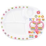 MC-31 メラミン 子供食器 ハローキティ ランチ皿 EBM