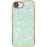 Glass Shell Case for iPhone 16e (mint) ユニケース