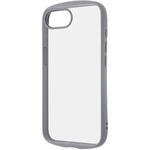 RT-P50CMD1/GR iPhone 16e Like standard Puffull 耐衝撃 バンパー ハイブリッドケース / グレー レイ・アウト