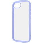 RT-P50CMD1/PA iPhone 16e Like standard Puffull 耐衝撃 バンパー ハイブリッドケース / ペールブルー レイ・アウト