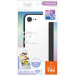 AM-IP25S-FSMF-BK iPhone 16e [Flip Shell MyFav] 背面クリア推し活フリップシェルケース ブラック トリニティ